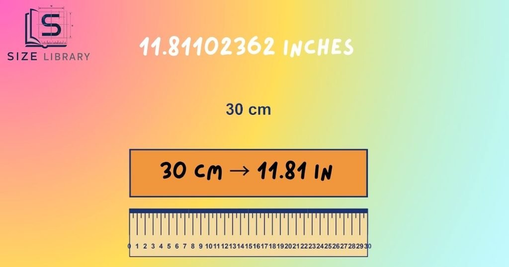 30 Cm in Inches