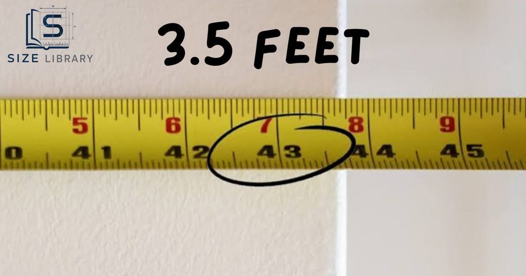 42 Inches in Feet