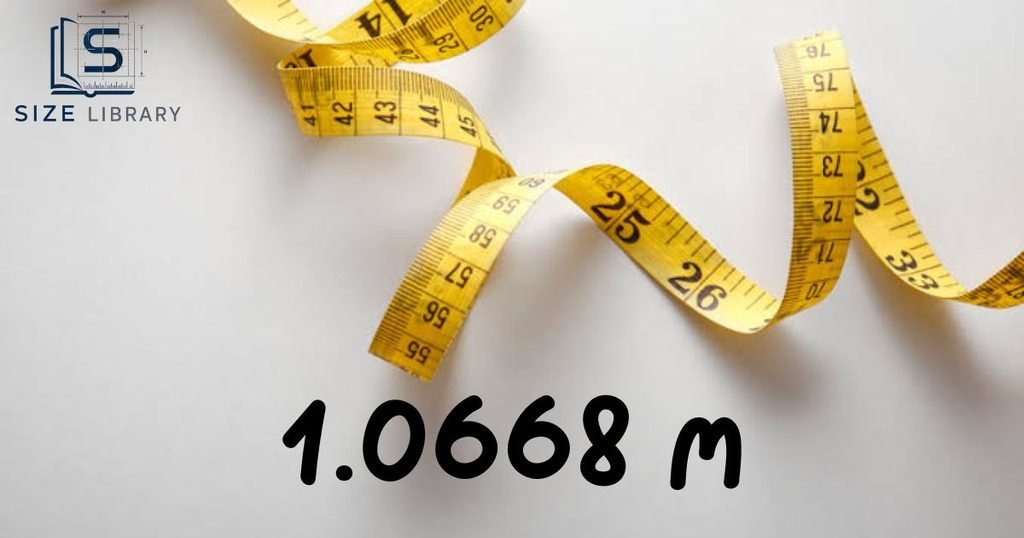 42 Inches in Meters
