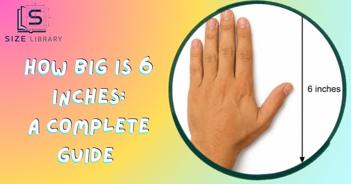 How Big Is 6 Inches
