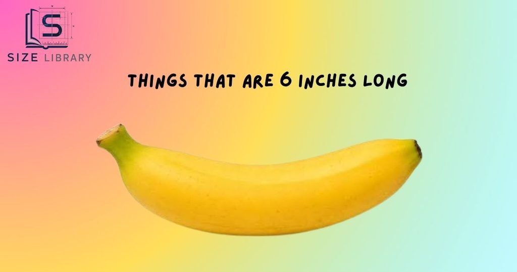 Things That Are 6 Inches Long