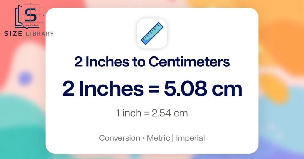 2 Inches to Centimeters