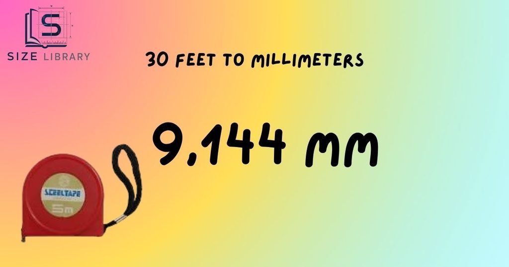 30 Feet to Millimeters