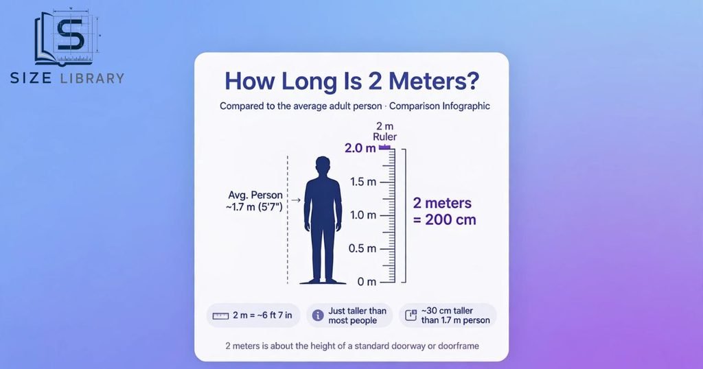 How Long Is 2 Meters Compared to a Person