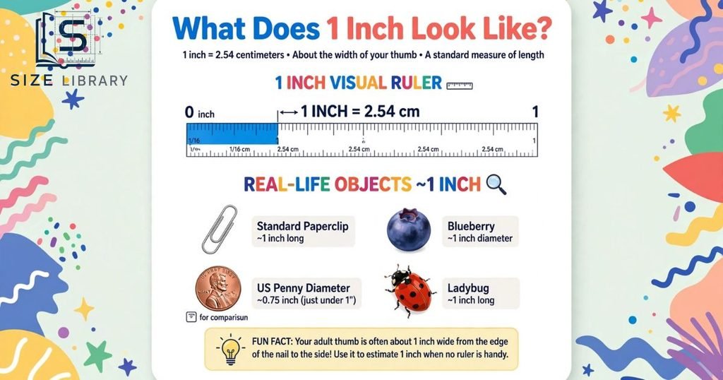 What Does 1 Inch Look Like